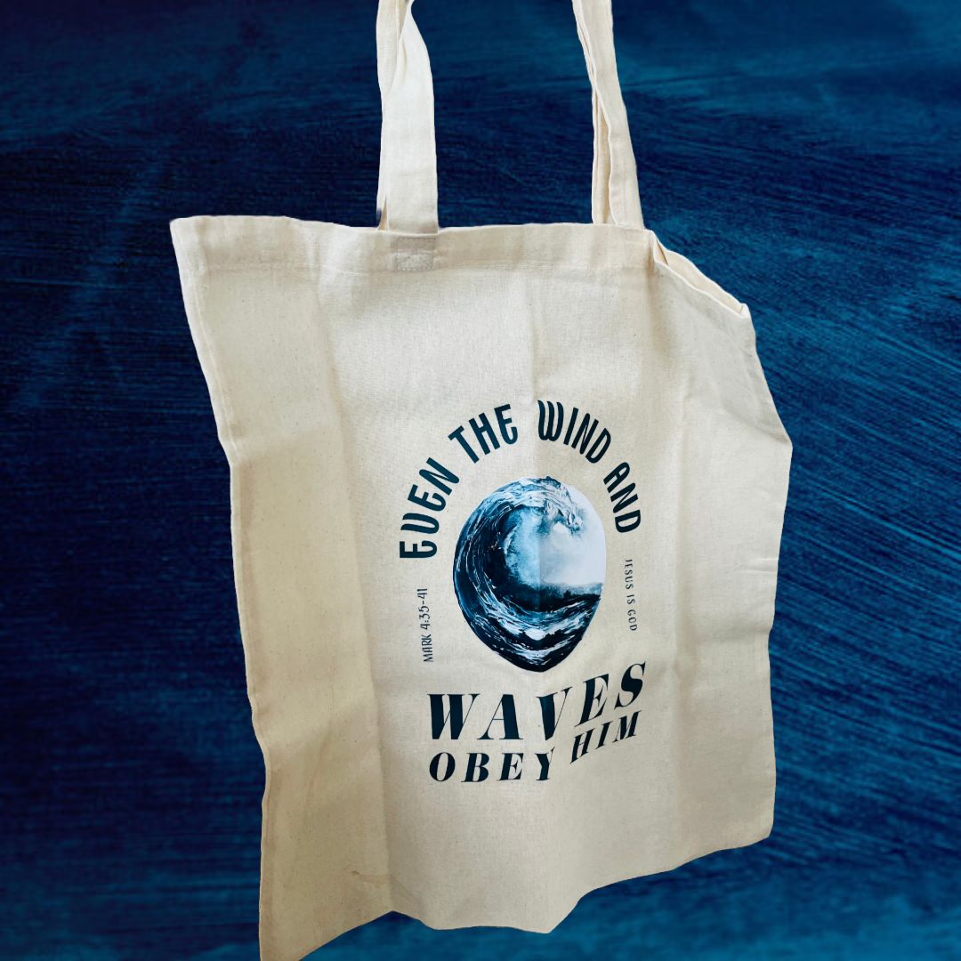 InChrist katoen tasje waves