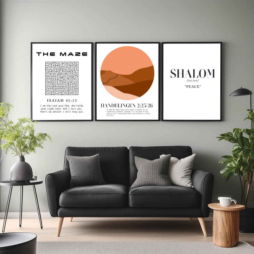 Christelijke posters (3 halen 2 betalen)